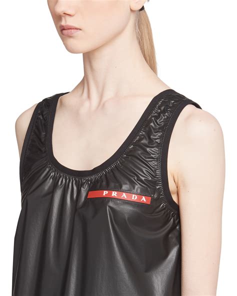 prada top women|prada nylon tank top.